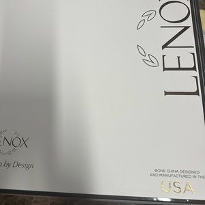 Lenox White and Gold Bone China